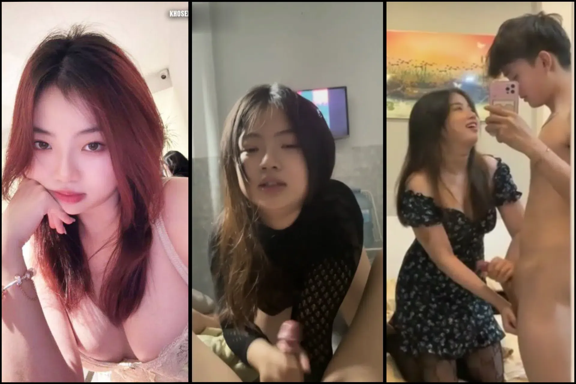 Ảnh thumbnail video Trúc Vy 2k6 IUH xinh múp lộ full clip bú cặc bị doggy đứng sướng lồn khẩu dâm